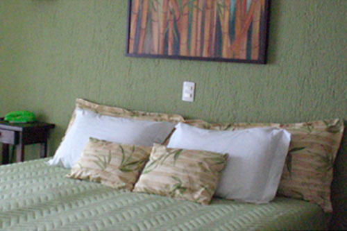Quarto Casal da Pousada Bambuza
