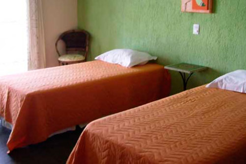 Quarto Duplo da Pousada Bambuza